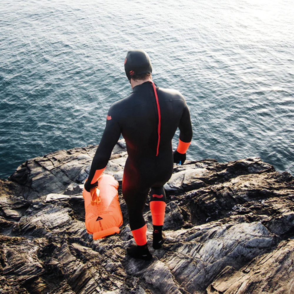 2026 Swim Research Swim Safety Buoy & Dry Bag C-SRSB2 - Orange